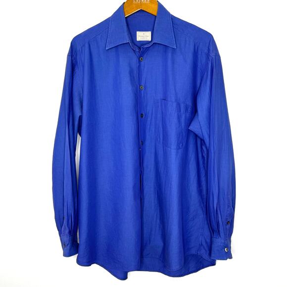 Ermenegildo Zegna‎ Soft Button Front Shirt - Picture 1 of 14
